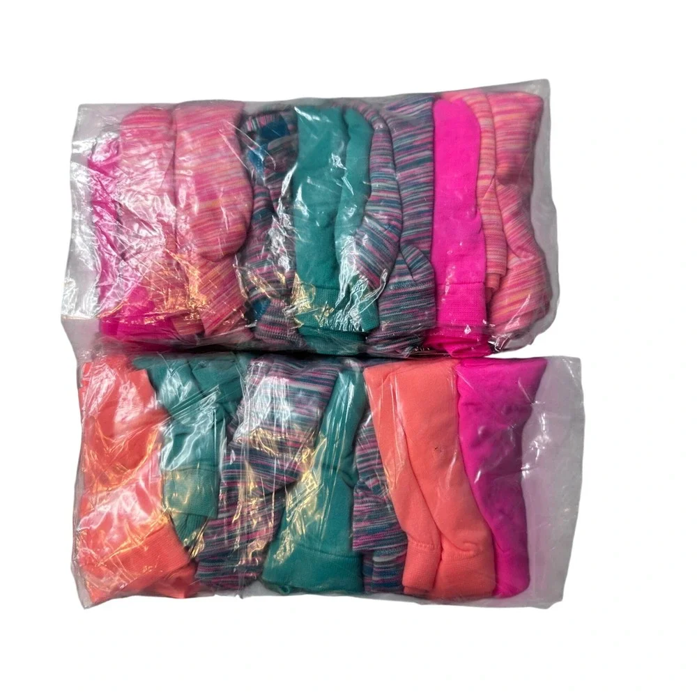 Undies For Everyone Underwear Girls Size 6 Multi Color Panties 14-Pair Space Dye
